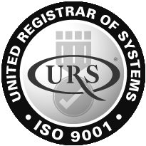 Logotyp United Registrar od Systems ISO 9001